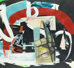 Peter Lanyon, San Antonio Collage, mixed media