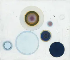 Paul Feiler, Orbis X, oil on canvas