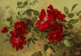Edith White, Red roses, 1902, oil on canvas