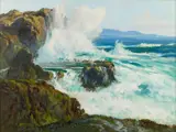 Albert Thomas Derome, Pt. Lobos, South Shore, Sandhill Cove