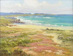 Albert DeRome, 'Cypress Point Spring on 17 Mile Drive', 1951, oil on canvas affixed to board