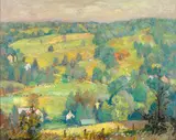 Alfred R. Mitchell, 'Canadensis Hills' (very near the town of Buck Hills Falls)