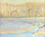 Guy Rose, 'Lowtide Honfleur'
