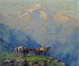 Eustace Paul Ziegler, 'Mt. McKinley (Denali - House of the Sun)'
