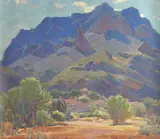 Hanson Puthuff, 'Enduring Ramparts (Superstition Mountains)'