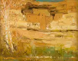 Alfred R. Mitchell, 'Ancient Dwelling (Montezuma's Castle, Arizona)'