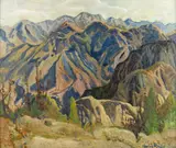 Charles Reiffel, 'Mountain Barrier'