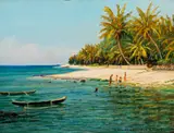 D. Howard Hitchcock, 'Kahalawai, at foot of Diamond Head'