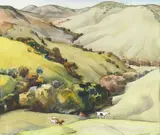 Millard Sheets, 'Gaviota Range'