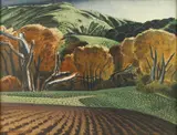 Milford Zornes, Ploughed fields
