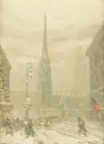 Johann Berthelsen, Grace Church, New York