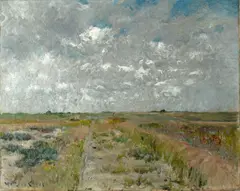 William Merritt Chase, Long Island Landscape 16 x 20in