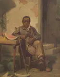 Benjamin Franklin Reinhart, 'Hard Times', 1876 8 x 6 1/2in