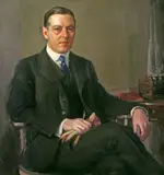 Richard Edward Miller, Portrait of William Dean 36 x 34 1/2in