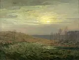 William S. Robinson, November evening 30 x 40in