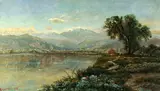 Edmund Darch Lewis, Conway Meadows and Mount Washington 24 x 42in