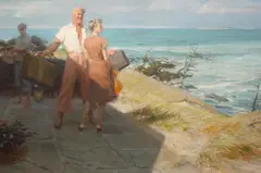 Tom Lovell, A Summer to Remember 26 x 39in