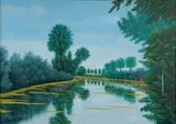 Camille Bombois, River scene