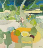 Roger Mühl, Le jardin