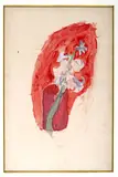Boris Izrailevich Anisfeld, Blue hyacinth in vase, 1912 - 1913, watercolor on paper