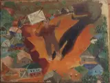 Grigorij Musatov, Boy with a Kite, 1931, Oil, canvas, board