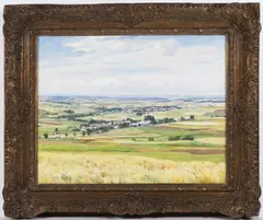 Josef Jambor, Czech-Moravian Highlands, 1938, Oil on canvas