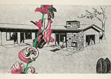Sigmar Polke, Wochenendhaus, 1967, Farbserigrafie auf festem Velin