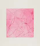 Herbert Zangs, Ohne Titel, Farbradierung auf Hahnemühle (Wasserzeichen)