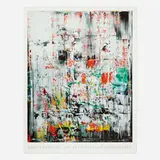 Gerhard Richter, EIS2, 2003, screenprint in colors on Somerset