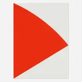 Red Curve (for Joel) by Ellsworth Kelly, 1993, lithograph in red on Arches 88, sold Jan 2023