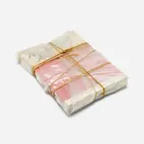 Wrapped Book Modern Art by Christo, 1978, polyurethane, twine, book, sold Jan 2023