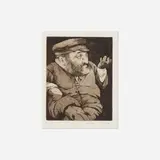 Charles Bragg, Tevye, etching