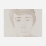 Alex Katz, Vincent (from the Prints for Phoenix House portfolio), 1972, lithograph in colors on Arches