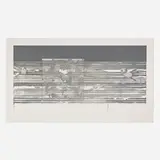 James Rosenquist, Window Washer Glass House (State 2), 1978, intaglio print in colors with relief and embossing