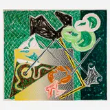 Shards V by Frank Stella, 1982, lithograph and screenprint in colors on Arches Cover, sold Jan 2023