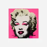 Andy Warhol, Marilyn (Castelli Mailer), 1981, offset lithograph in colors