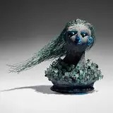 Hank Murta Adams, Untitled, 2003, cast glass, patinated copper