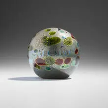 Dale Chihuly, Niijima Float, 1999, hand-blown glass with foil inclusions