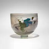 Joey Kirkpatrick and Flora C. Mace, Untitled (Wire Drawing), 1981, hand-blown glass, wire