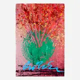 Ikebana Drawing by Dale Chihuly, 1997, acrylic on paper, sold Feb 2025