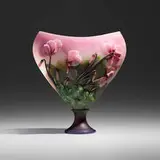 Kimiake Higuchi, Cyclamen, 2003, pâte de verre