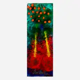 Ikebana Doppio Drawing by Dale Chihuly, acrylic on two sheets of paper, sold Feb 2025