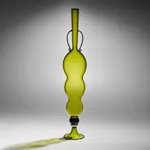 Dante Marioni, Leaf vase, 1996, hand-blown glass
