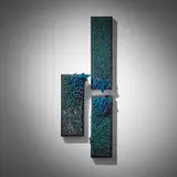 Shayna Leib, Coriolis II, 2007, hot-worked glass in artist-made frames