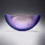 Alex Gabriel Bernstein, Twilight Moon, 2014, cast, carved and sandblasted glass