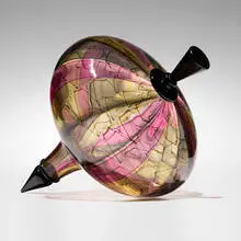 Nancy Callan, Carnival Top, 2007, hand-blown glass