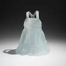 Karen LaMonte, Child's Dress, 2007, kiln-cast glass