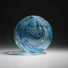 Nancy Callan, Orb, 2011, hand-blown glass