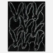 Untitled by Hunt Slonem, 2017, oil and acrylic with diamond dust on canvas, sold Jan 2025