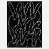 Hunt Slonem, Untitled, 2017, oil and acrylic with diamond dust on canvas